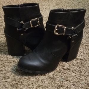 Black boots